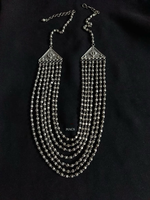 Layered 925 Silver Necklace