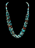 925 Silver Turquoise Coral necklace