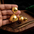 925 Gold plated Silver Jhumka