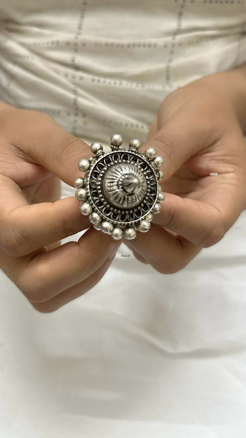 Pure Silver ghungaroo ring