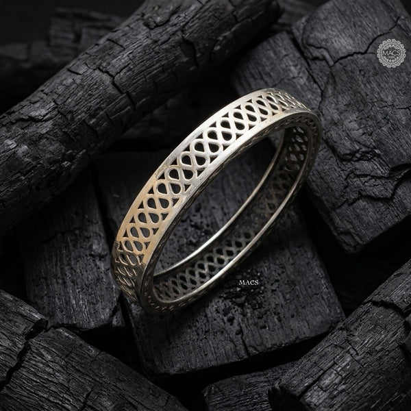 Silver Statement Bangle (2.6, Single)