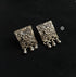 925 Silver Stud Drop Earrings