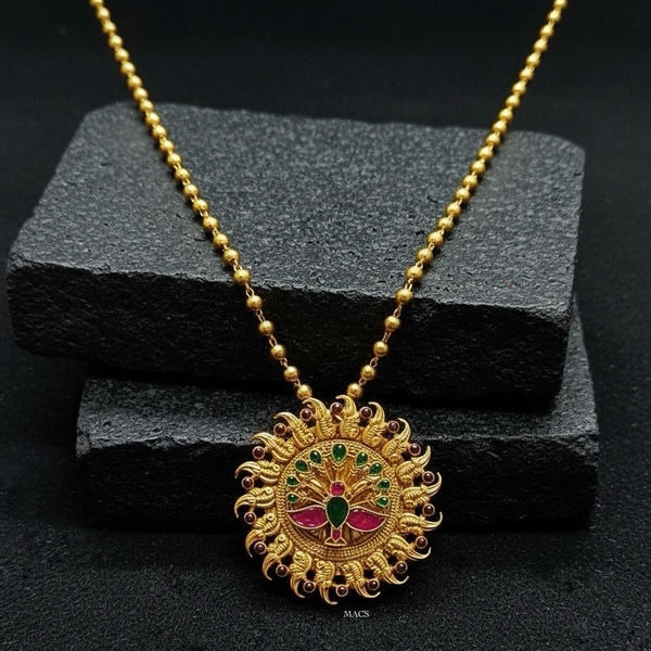 925 Kundan Goldplated Necklace