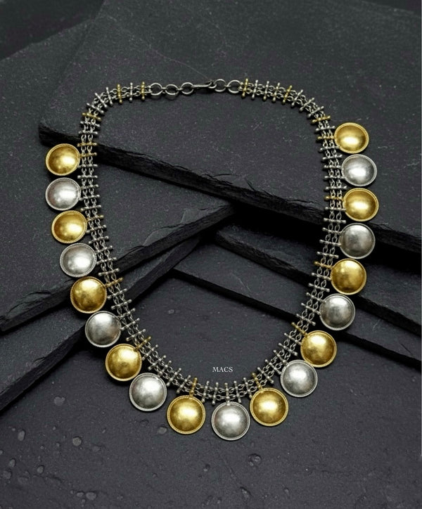 925 Dual tone necklace