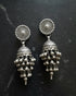 Vintage silver big ghungaroo jhumka