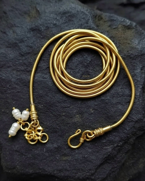 Gold plated Kamarband Silver (Waist chain)