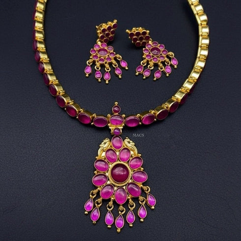 Gold Addigai with Earrings (pre order)