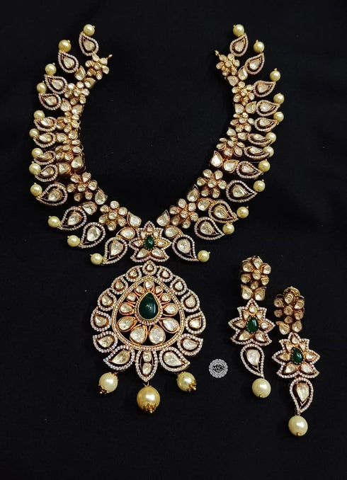 925 Silver Moissanite Set