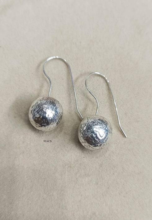 925 Ball Earrings