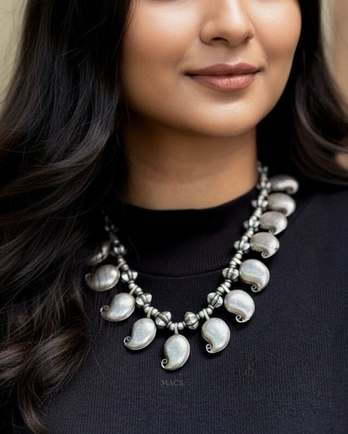 Vintage Silver Mango Necklace