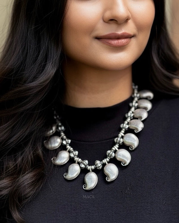 Vintage Silver Mango Necklace