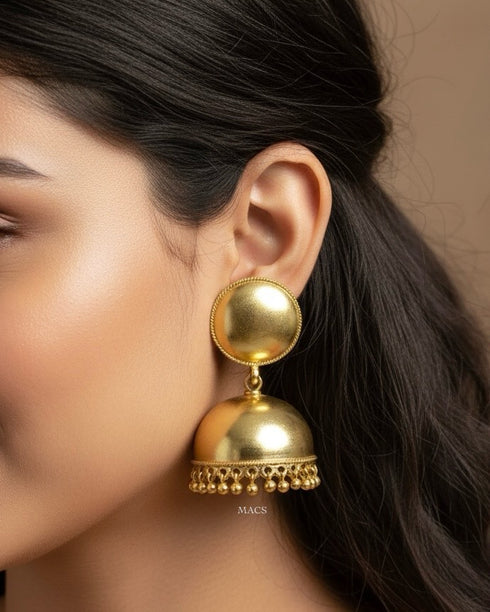Gold plated Silver Jhumka