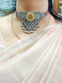 925 Silver Kundan Choker