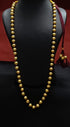 Goldplated Wax Carved Necklace