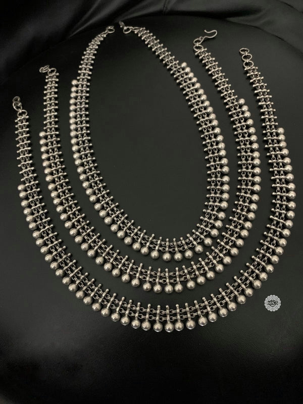 925 Silver ball necklace