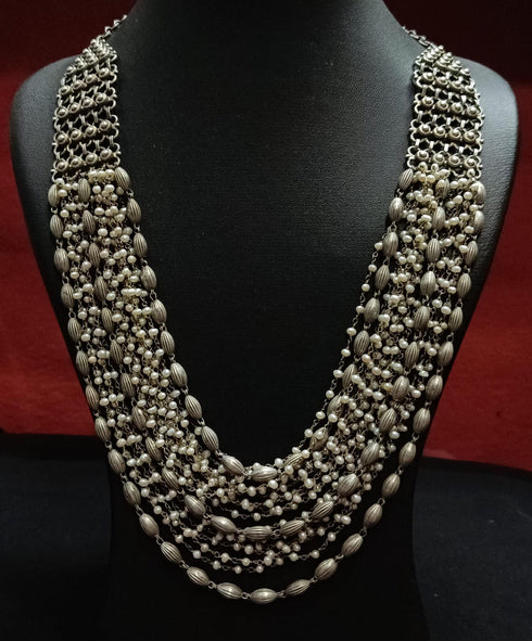 Layered Pearl Necklace