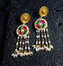 Kundan Gold Pearl Earrings
