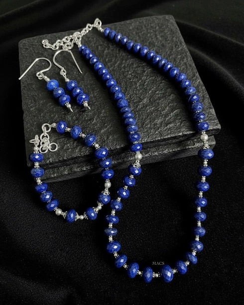 Lapis Lazuli necklace set