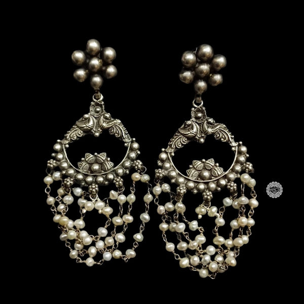925 Silver Pearl Earrings