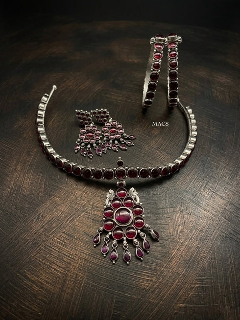 925 Dark Pink Addigai Kemp Set (pre order)