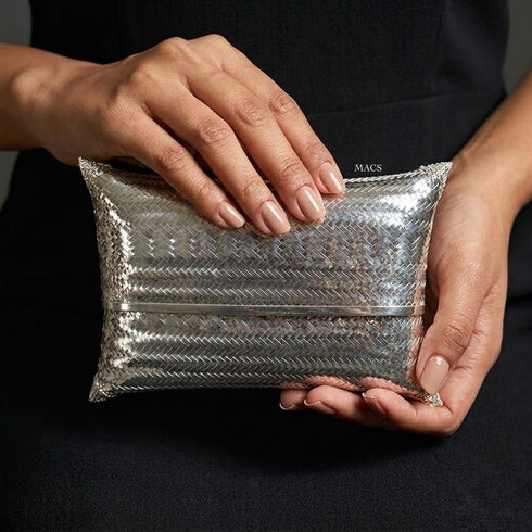 925 Pure Silver Purse