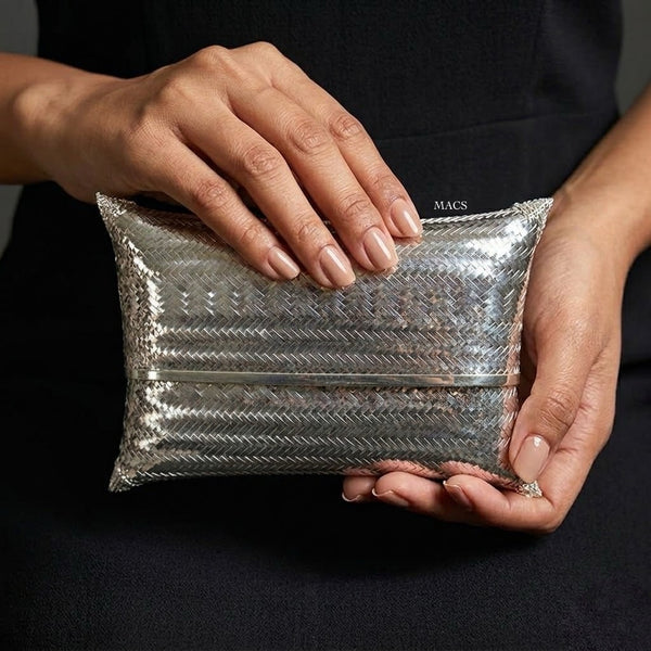 925 Pure Silver Purse