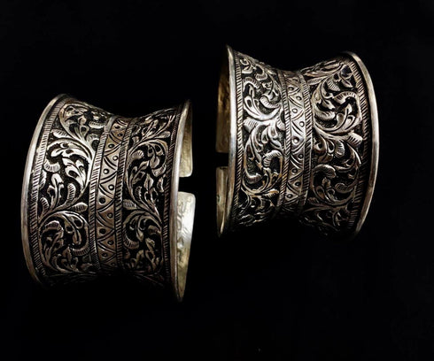 Chitai Adjustable Silver Cuff