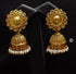 925 Goldplated Pearl Jhumka
