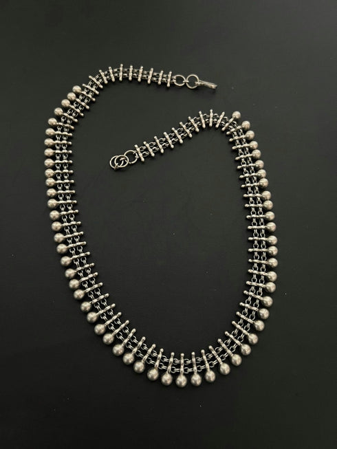 925 Silver ball necklace