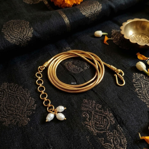 Gold plated Kamarbandh Silver (Waist chain)