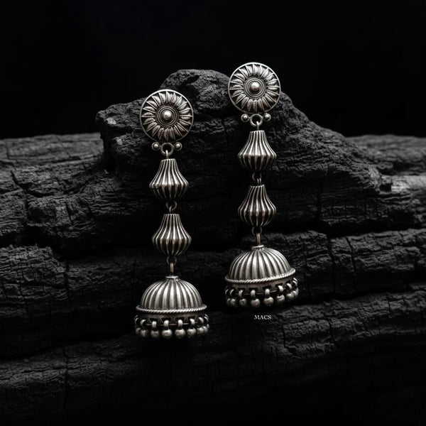 925 Silver Layered Jhumka