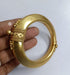 925 Gold plated silver kada bracelet