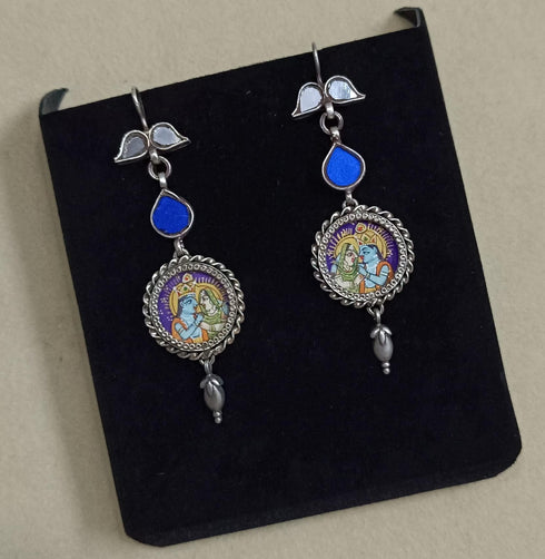 Painting Glass Earrings