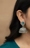 925 Silver Turquoise Jhumka