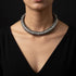 Silver Hammered Sutlada Necklace