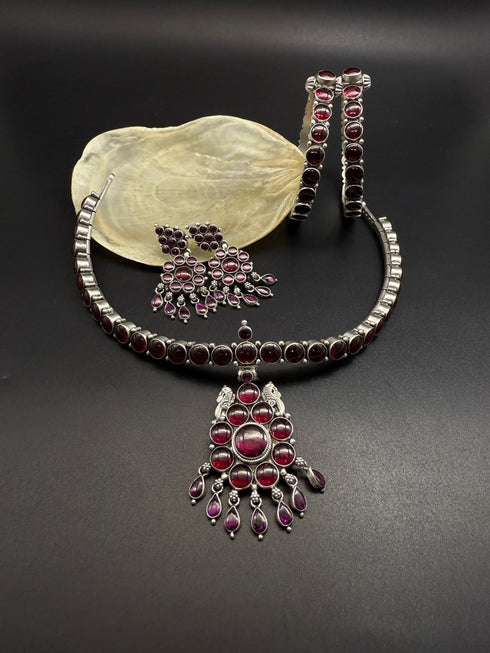 925 Dark Pink Addigai Kemp Set (pre order)