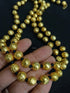 Goldplated Wax Long Necklace (32 inches)