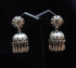 925 Silver Flower Jhumka