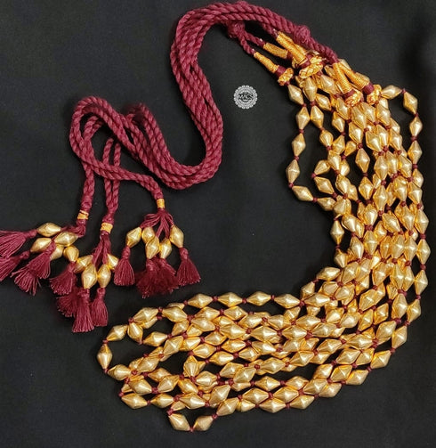 Bollywood layered dholki necklace from macs jewelry