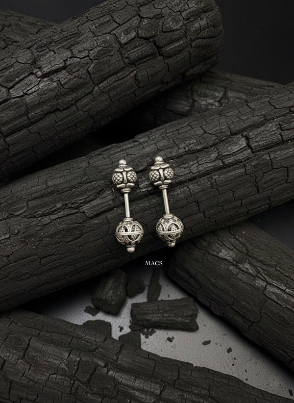 925 silver bugadi- pierced upper helix earrings