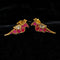 Jadau Kundan Bird Studs