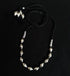 Silver dholki choker necklace