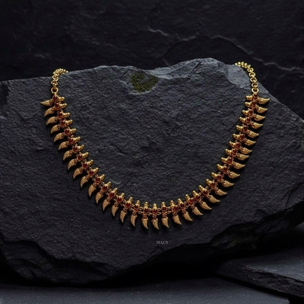 925 Gold plated Kemp necklace