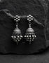 Vintage pure silver jhumka