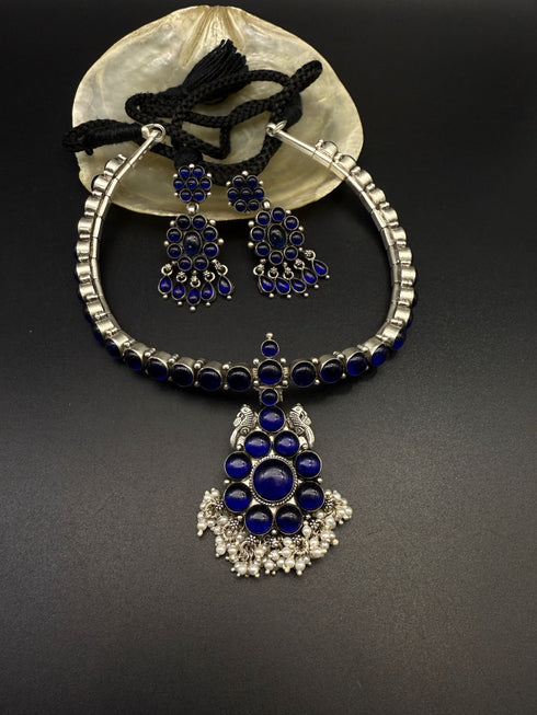 Blue Addigai Necklace Set (pre-order)