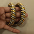 Dual tone Sutlada Bangles, sutarla bangles, Gold plated shindeshahi toda, 925 silver kada, Two tone Bangles