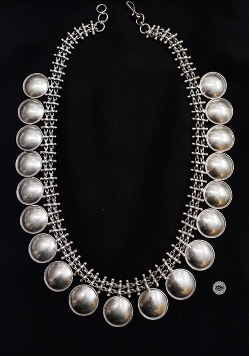 925 Silver Disc Necklace