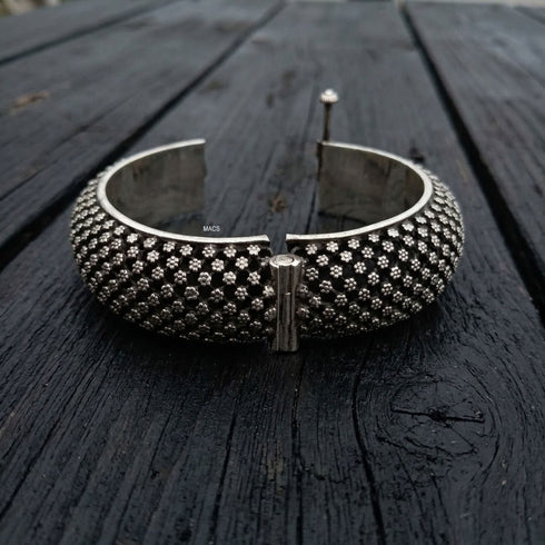 925 Statement Flower Kada