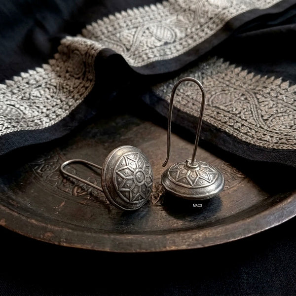 925 Pure Silver Hook Earrings
