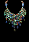 925 Silver Turquoise Lapis necklace